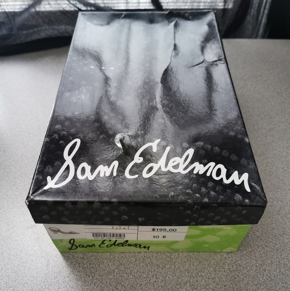 Sam Edelman Snakeskin Slingback Sandals Size 10 - Picture 8 of 9